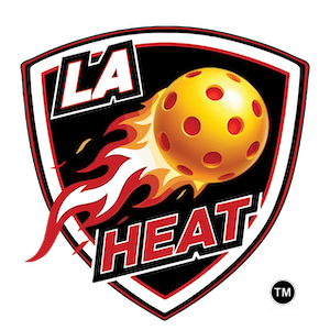 Official LA Heat pickleball team logo – Ultimate Pickleball League franchise