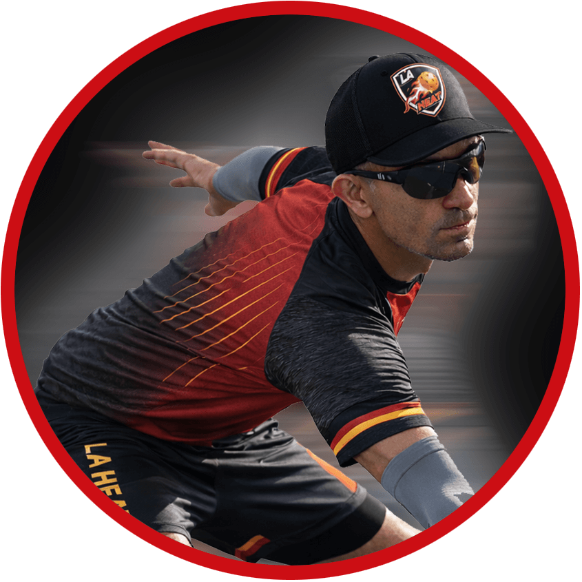 Farzad Adib - professional pickleball player for LA Heat Farzad Adib - LA Heat Pickleball Team