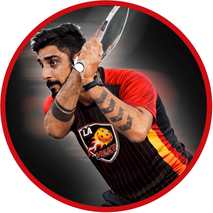 PK Soni - professional pickleball player for LA Heat PK Soni - LA Heat Pickleball Team